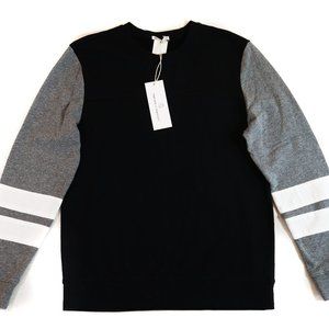 Threads 4 Thought Black & Gray & White Stripes Sweater